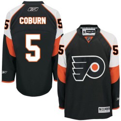 Authentic Reebok Adult Braydon Coburn Third Jersey - NHL 5 Philadelphia Flyers