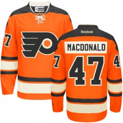 Authentic Reebok Adult Andrew Macdonald Alternate Jersey - NHL 47 Philadelphia Flyers