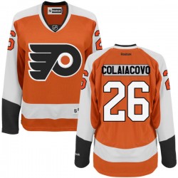 Authentic Reebok Women's Carlo Colaiacovo Home Jersey - NHL 26 Philadelphia Flyers