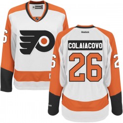 Premier Reebok Women's Carlo Colaiacovo Away Jersey - NHL 26 Philadelphia Flyers