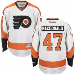 Authentic Reebok Adult Andrew Macdonald Away Jersey - NHL 47 Philadelphia Flyers