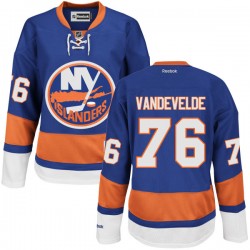 Authentic Reebok Women's Chris Vandevelde Home Jersey - NHL 76 Philadelphia Flyers