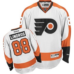 Authentic Reebok Adult Eric Lindros Away Jersey - NHL 88 Philadelphia Flyers