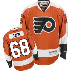Authentic Reebok Adult Jaromir Jagr Home Jersey - NHL 68 Philadelphia Flyers