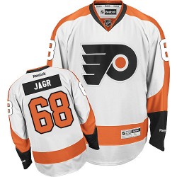 Premier Reebok Youth Jaromir Jagr Away Jersey - NHL 68 Philadelphia Flyers