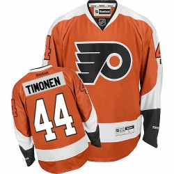 Authentic Reebok Adult Kimmo Timonen Home Jersey - NHL 44 Philadelphia Flyers