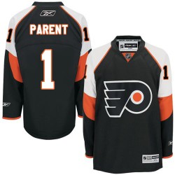 Authentic Reebok Adult Bernie Parent Third Jersey - NHL 1 Philadelphia Flyers