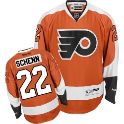 Authentic Reebok Adult Luke Schenn Home Jersey - NHL 22 Philadelphia Flyers