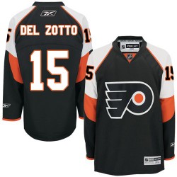 Authentic Reebok Adult Michael Del Zotto Third Jersey - NHL 15 Philadelphia Flyers