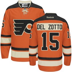 Authentic Reebok Adult Michael Del Zotto New Third Jersey - NHL 15 Philadelphia Flyers