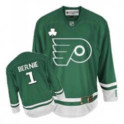 Authentic Reebok Adult Bernie Parent St Patty's Day Jersey - NHL 1 Philadelphia Flyers