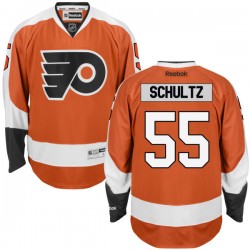 Authentic Reebok Adult Nick Schultz Home Jersey - NHL 55 Philadelphia Flyers