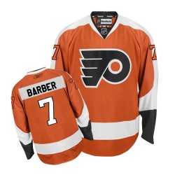 Authentic Reebok Adult Bill Barber Home Jersey - NHL 7 Philadelphia Flyers