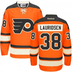 Authentic Reebok Adult Oliver Lauridsen Alternate Jersey - NHL 38 Philadelphia Flyers