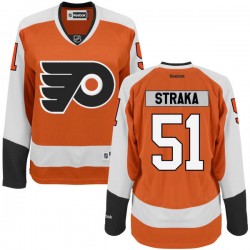 Premier Reebok Women's Petr Straka Home Jersey - NHL 51 Philadelphia Flyers