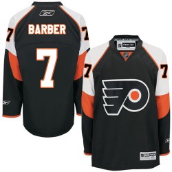 Authentic Reebok Adult Bill Barber Third Jersey - NHL 7 Philadelphia Flyers