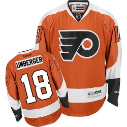 Authentic Reebok Adult R. J. Umberger Home Jersey - NHL 18 Philadelphia Flyers