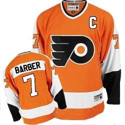 Authentic CCM Adult Bill Barber Throwback Jersey - NHL 7 Philadelphia Flyers