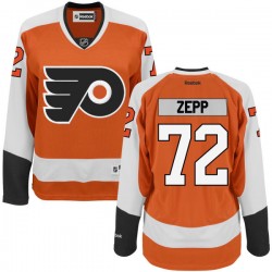 Authentic Reebok Women's Rob Zepp Home Jersey - NHL 72 Philadelphia Flyers
