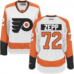 Premier Reebok Women's Rob Zepp Away Jersey - NHL 72 Philadelphia Flyers