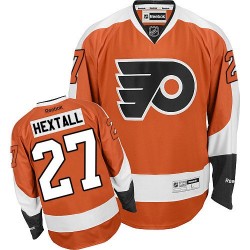Authentic Reebok Adult Ron Hextall Home Jersey - NHL 27 Philadelphia Flyers