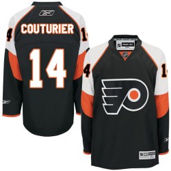 Authentic Reebok Adult Sean Couturier Third Jersey - NHL 14 Philadelphia Flyers
