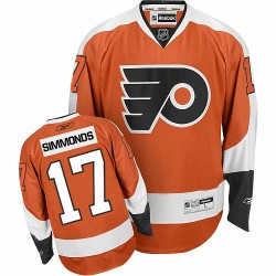 Authentic Reebok Adult Wayne Simmonds Home Jersey - NHL 17 Philadelphia Flyers