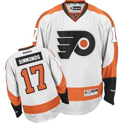 Authentic Reebok Adult Wayne Simmonds Away Jersey - NHL 17 Philadelphia Flyers