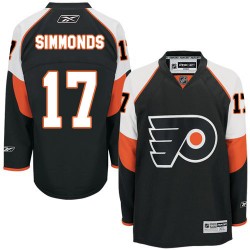 Authentic Reebok Adult Wayne Simmonds Third Jersey - NHL 17 Philadelphia Flyers