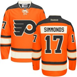 Authentic Reebok Adult Wayne Simmonds New Third Jersey - NHL 17 Philadelphia Flyers