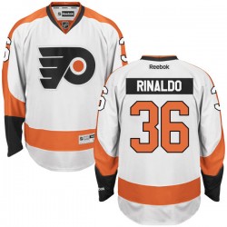 Authentic Reebok Adult Zac Rinaldo Away Jersey - NHL 36 Philadelphia Flyers