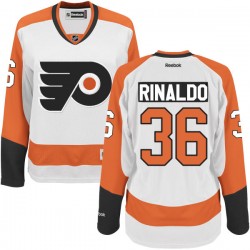 Authentic Reebok Women's Zac Rinaldo Away Jersey - NHL 36 Philadelphia Flyers
