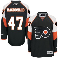 Authentic Reebok Adult Andrew MacDonald Third Jersey - NHL 47 Philadelphia Flyers
