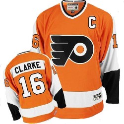 Premier CCM Adult Bobby Clarke Throwback Jersey - NHL 16 Philadelphia Flyers