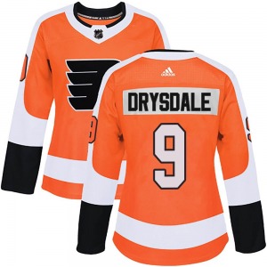 Authentic Adidas Women's Jamie Drysdale Orange Home Jersey - NHL Philadelphia Flyers