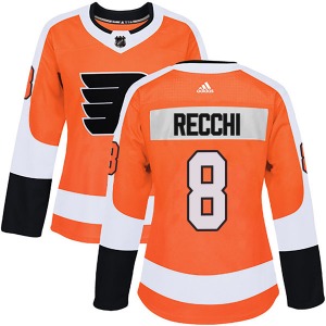 Authentic Adidas Women's Mark Recchi Orange Home Jersey - NHL Philadelphia Flyers