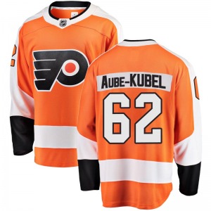 Breakaway Fanatics Branded Youth Nicolas Aube-Kubel Orange Home Jersey - NHL Philadelphia Flyers