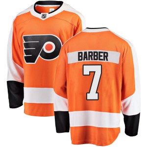 Breakaway Fanatics Branded Youth Bill Barber Orange Home Jersey - NHL Philadelphia Flyers