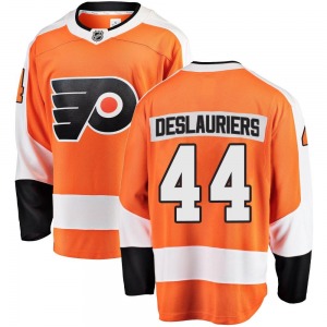 Breakaway Fanatics Branded Youth Nicolas Deslauriers Orange Home Jersey - NHL Philadelphia Flyers