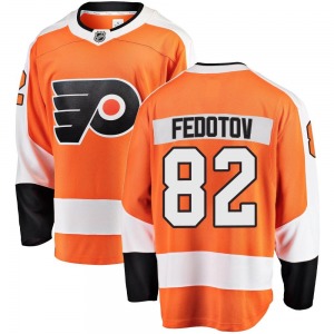 Breakaway Fanatics Branded Youth Ivan Fedotov Orange Home Jersey - NHL Philadelphia Flyers