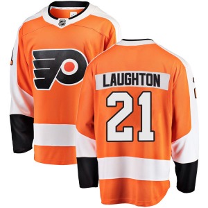 Breakaway Fanatics Branded Youth Scott Laughton Orange Home Jersey - NHL Philadelphia Flyers
