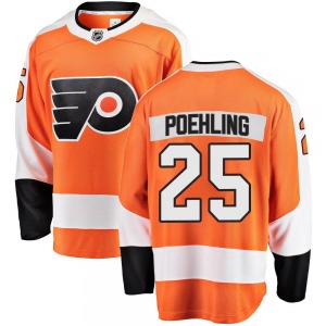 Breakaway Fanatics Branded Youth Ryan Poehling Orange Home Jersey - NHL Philadelphia Flyers