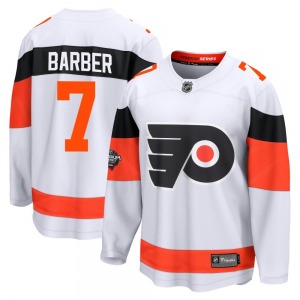 Breakaway Fanatics Branded Adult Bill Barber White 2024 Stadium Series Jersey - NHL Philadelphia Flyers
