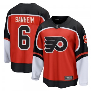 Breakaway Fanatics Branded Adult Travis Sanheim Orange 2020/21 Special Edition Jersey - NHL Philadelphia Flyers