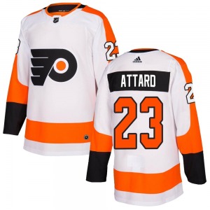 Authentic Adidas Youth Ronnie Attard White Jersey - NHL Philadelphia Flyers