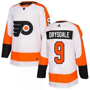 Authentic Adidas Youth Jamie Drysdale White Jersey - NHL Philadelphia Flyers