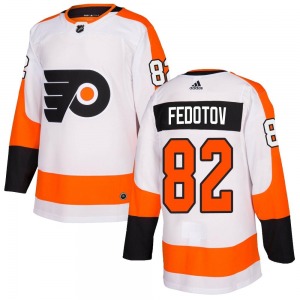 Authentic Adidas Youth Ivan Fedotov White Jersey - NHL Philadelphia Flyers