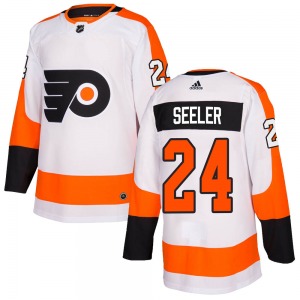 Authentic Adidas Youth Nick Seeler White Jersey - NHL Philadelphia Flyers