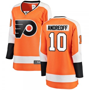 Breakaway Fanatics Branded Women's Andy Andreoff Orange ized Home Jersey - NHL Philadelphia Flyers