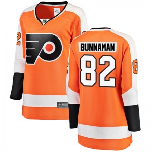 Breakaway Fanatics Branded Women's Connor Bunnaman Orange Home Jersey - NHL Philadelphia Flyers
